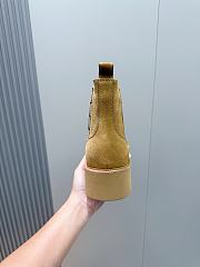 Valentino Chelsea Suede Brown Boots - 6