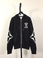 Louis Vuitton Black Zipper Hoodie - 1