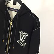 Louis Vuitton Black Zipper Hoodie - 6