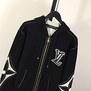Louis Vuitton Black Zipper Hoodie - 5