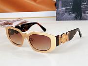 Versace Eyewear Medusa Biggie geometric-frame sunglasses - 4