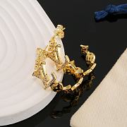 Louis Vuitton Gold Hoop Earrings - 2