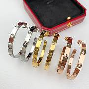 Cartier LOVE hoop earrings, large model - 1