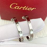 Cartier LOVE hoop earrings, large model - 4