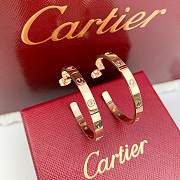 Cartier LOVE hoop earrings, large model - 3
