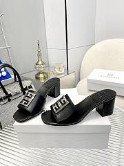  Givenchy 4G leather mules - 1