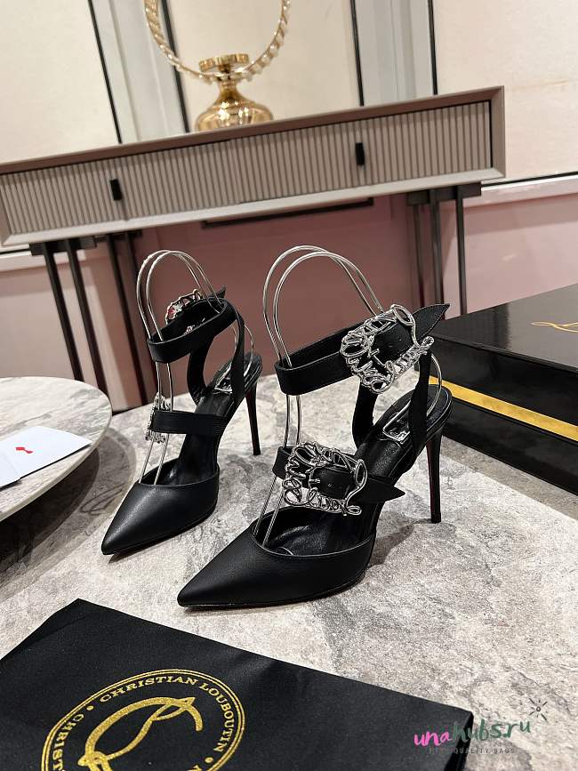 	 Christian Louboutin Giddylina Leather Pump - 1