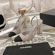 	 Chanel Slingbacks Suede Goatskin & Grosgrain - 2