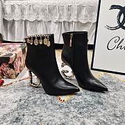 Dolce & Gabbana Baroque DG 105mm ankle boots - 3