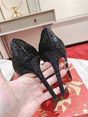 Christian Louboutin velvet papillon iriza 100 pumps - 6