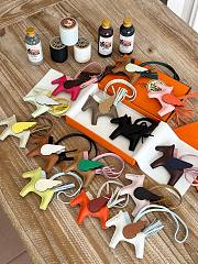 Hermes rodeo gase bag charm - 4