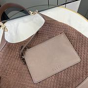 Gucci B medium shoulder bag dark brown suede 49*46*4CM - 3