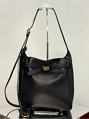 Balenciaga Bel Air Hobo Black Bag  - 1