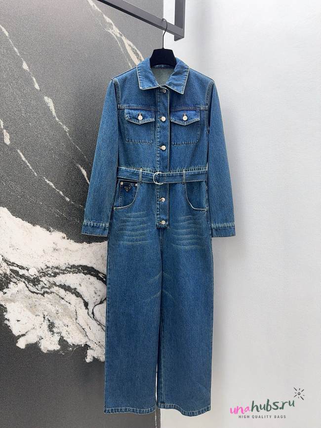 Prada Denim Overalls - 1