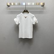 Valentino Vlogo Neck T-shirt - 3