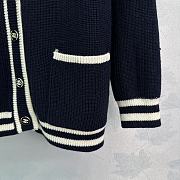 Chanel Navy Color Cardigan  - 5