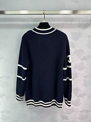 Chanel Navy Color Cardigan  - 2