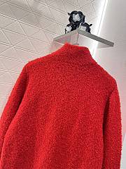 Chanel Red CC Logo Jacket - 2