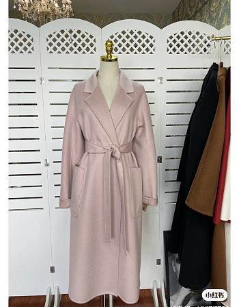 Max Mara Ludmilla Pink Long Coat