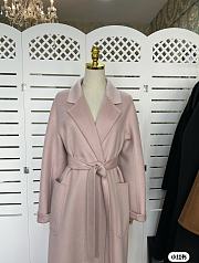 Max Mara Ludmilla Pink Long Coat - 3