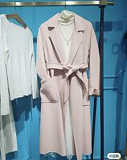 Max Mara Ludmilla Pink Long Coat - 2