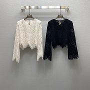 Valentino Lace Long Sleeves Top - 1