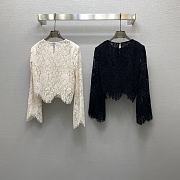 Valentino Lace Long Sleeves Top - 2