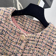 Chanel Tweed Pink Dress - 6
