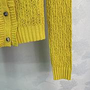 Chanel Yellow Cardigan - 6