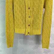 Chanel Yellow Cardigan - 5