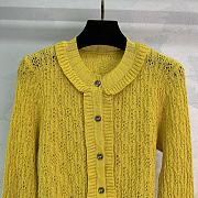 Chanel Yellow Cardigan - 3