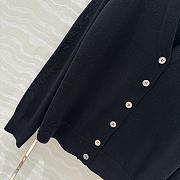 Prada Cashmere Cardigan In Black - 3