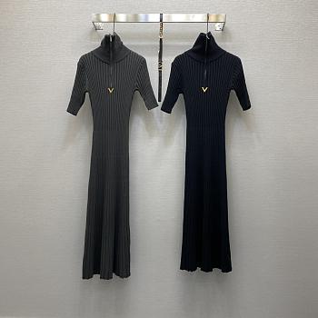 Prada Midi Knitted Body Dresss