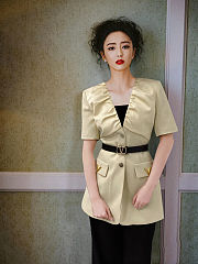 Valentino V Neck Shirt - 1