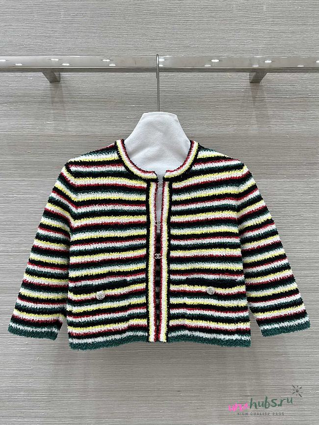 Chanel Tank Top Cashmere Cardigan Multicolor - 1