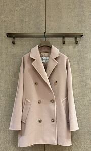 Max Mara Icon Wool Pink Short coat - 1