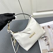Versace Tag Hobo Handbag - 23X16X11CM - 4