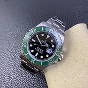 Rolex Submariner Date 41mm Stainless Steel Silver & Green - 6