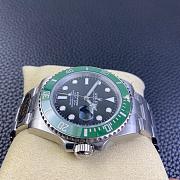 Rolex Submariner Date 41mm Stainless Steel Silver & Green - 4