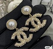 Chanel Gold & Pearl Earrings - 2