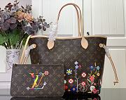 Louis Vuitton x TM Neverfull MM - 32 x 29 x 17 cm - 1