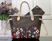 Louis Vuitton x TM Neverfull MM - 32 x 29 x 17 cm - 3