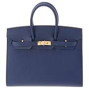 Hermès Birkin 25 Navy blue - 1