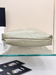 	 Chanel Medium 22 Bag Light Green Lambskin - 39x42×8cm - 5