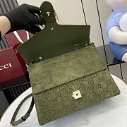 Gucci Dionysus Suede Green Bag - 29.5x20x10.5cm - 3