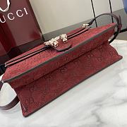 	 Gucci Dionysus Suede Red Bag - 29.5x20x10.5cm - 6