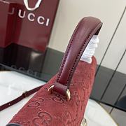 	 Gucci Dionysus Suede Red Bag - 29.5x20x10.5cm - 3