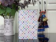 LV x TM Monogram Multicolore Emily Notebook Cover - 22.5 x 2 x 14 cm - 1