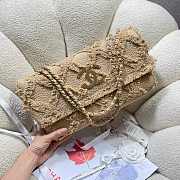 Chanel Large Crochet Flap Shoulder Bag 36cm - 4