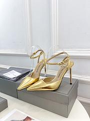 Tom Ford leather slingback pumps - 1